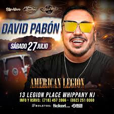 DAVID PABÓN Tickets