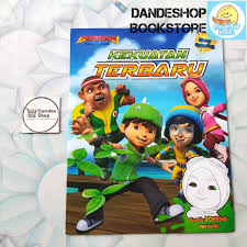 Kali ini rize buat konten macam. Boboiboy Galaxy Buku Seri Mewarnai Story Coloring Gratis Stiker Atau Topeng Shopee Indonesia