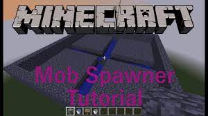 Place down your spawner where ever you want. Minecraft Mob Spawner Tutorial How To Make A Mob Spawner Farm Youtube