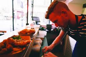 The sunken chip is a very good takeaway/restaurant for people such as us who have been living in paris for a while and miss home occasionally. Paris Restaurant The Sunken Chip