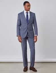 They are an authentic nod to the style of mens suits that you would see fashionable young men. Tonal Plaid 100 Wool Men S Slim Fit Suit Pants In Blue Hawes Curtis Usa