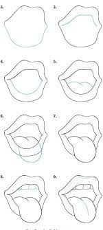 How to draw lips step by step with pencil frontal view. 1001 Ideas For Cute Easy Drawings To Improve Your Concentration Drawing Tutorial Easy Easy Doodle Art Cute Easy Drawings