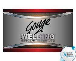 Logo Business Card Design Gouge Welding Business Card Logo Design Business Card Design Business Card Logo