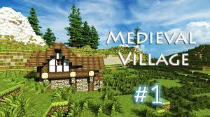 Large medieval village or city minecraft building inc. Minecraft Let S Build A Medieval Village Part 1 Youtube