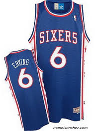 Camiseta philadelphia 76ers justin anderson #1 association 2018 blanco. Adidas Camiseta Bordada Erving Sixers Azul
