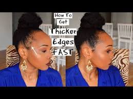 Using Dr Fill In Hair Enhancement System On My Edges First Impression Youtube Thin Edges Hairstyles Glamorous Hair How To Get Thick