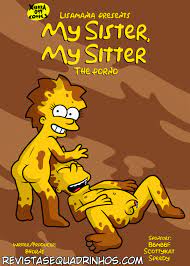 The Simpsons - My Sister, My Sitter The porno (PT-BR) - Revistas &  Quadrinhos
