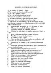 In a bar, if you were to order a boilermaker, what would you get? Bar Trivia Questions 100 Bar Trivia Questions