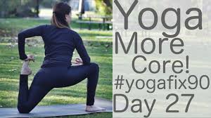 Day 27 Of Lesley Fightmaster S Yoga Fix 90 42yogis Yoga Body 30 Minute Yoga Yoga Videos