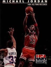 After making the game winning shot and leading north carolina to an ncaa championship, michael jordan took the league by storm. 1992 Skybox Usa 45 Michael Jordan Nba All Time Records Nm Mt