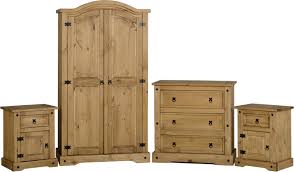 These sets are crafted to work in harmony; Seconique Corona Bedroom Set Distressed Waxed Pine 534 95x1794 95x89 95 Cm Buy Online In Bosnia And Herzegovina At Bosnia Desertcart Com Productid 48347394