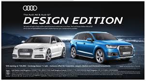 Audi A6 And Q7 Cars Design Edition Ad Bangalore Times 18 08 2017 Car Ads Audi A6 Audi