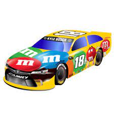 Cruise Into The Weekend With Kyle Busch S M M Paint Job By Sending His Car To Your Friends Using Nascar S New Emoji Garage Nascar News Kyle Busch Toy Car