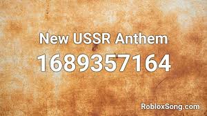 Ussr national anthem but its replaced with shrek roblox song id. Soviet Anthem Roblox Id