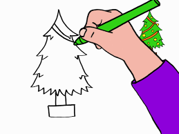 Grâce à ce site, tu pourras réaliser un beau. Apprendre A Dessiner Un Sapin De Noel En 3 Etapes