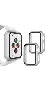 We like that it's designed to maintain the touchscreen sensitivity. Lito Tempered Glass Screen Protector With Case 2 In 1 Set For Apple Watch 44mm Silver Online Shopping Site In India Get 2hrs Delivery March 2021