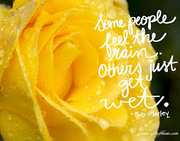 Some People Feel The Rain Others Just Get Wet Meaning Some People Feel The Rain Others Just Get Wet Bob Marley Inspirational Quote Www Giftsofthanx Com Bob Marley Inspirational Images