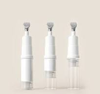 Save Big on Bulk Eye Cream Applicator Ni156 100pcs Airless Eye Gel Cream Containers With Metal Massage Tip 5ml, 10ml, 15ml Flat Applicator Bottles For ...