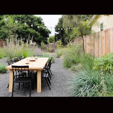 Perovskia (purple spires in front). Terremoto Landscape On Instagram New Gravel Garden New Decomposed Mineral Poem Link In Bio Thank You Dani And Gravel Garden Gravel Landscaping Backyard