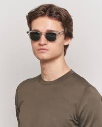 Garrett Leight Sherwood 47 Sunglasses Transparent