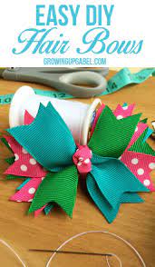 One of my favorite things about having a little girl is all the hair bows and flowers i get to dress her up in. How To Make Hair Bows Out Of Ribbon