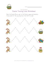 Trace each separately on the canvas. Easter Tracing Lines Worksheet All Kids Network