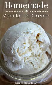 Homemade Vanilla Ice Cream Recipe Homemade Vanilla Ice Cream Homemade Vanilla Ice Cream Recipe Ice Cream Maker Recipes