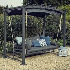 Atlanta Day Bed Metal Garden Furniture Swing Seat Atlanta Bed Day Furniture Garden Metal Seat Sw Metal Garden Furniture Garden Swing Seat Garden Swing