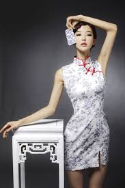 Blue White Qipao For 2014 Chinese New Year Oriental Fashion Red Chinese Dress Traditional Chinese Dress