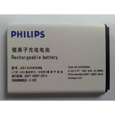 Pin Philips S308 - AB1400BWML
