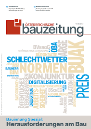 Maybe you would like to learn more about one of these? Https Www Wko At Branchen Gewerbe Handwerk Bau Sonderausgabe Bauzeitung 2017 1 Pdf