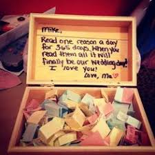 Write 365 Reasons Why You Love Your Boyfriend On Slips Of Paper And Put Them In A Decorative Box Reasons I Love You Reasons Why I Love You Boyfriend Gifts