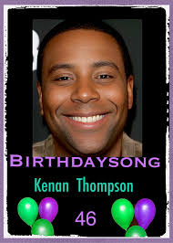 Happy birthday to Kenan Thompson. To day his 46year old 🎂🥳🍀
