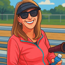 Tag colorful happy pickleball family members in the comments