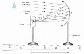 An object outside the lens' focal point forms a real and inverted image on the side of the lens opposite the object. Cbse Class 10 Science Lab Manual Focal Length Of Concave Mirror And Convex Lens A Plus Topper