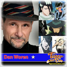 Tiger Con is extremely fortunate to add voice acting legend Dan Woren to  our guest list! Dan is an American voice actor who is known for providing  voices for anime, television, and
