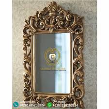 Tangerang lunette flower and gift. Pigura Cermin Ukir Mewah Andora Jual Pigura Ukir Cermin Hias Ukir Jepara