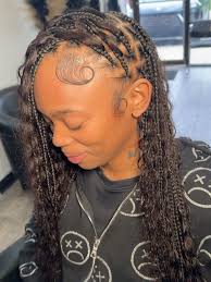 Smedium Full Boho Knotless Braids x Wet&Wavy human hair🔥 , July books are  now open!