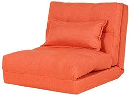 lazy sofa modern minimalist single floor chair foldable sofa home bedroom recliner color orange lazy sofa sofa home floor chair