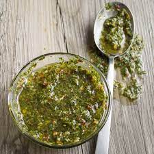 Best Chimichurri Ever Texas De Brazil Recipe Chimichurri Brazilian Food Food Garnishes