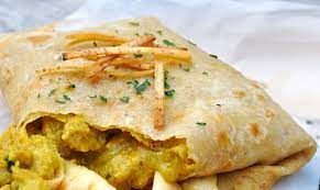 Trinidad Chicken Roti Recipe Caribbean Recipes Trini Food Jamaican Recipes