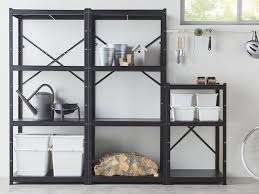 Bror Werkbank Zwart Grenen Triplex Ikea Shelving Unit Shelving Living Room Solutions