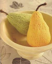 Why, a knitted pear is special. Ravelry Pear Pattern By Susie Johns