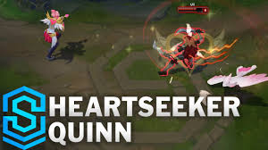 Aug 05, 2021 · quinn is a dynamic midfielder who has been pivotal in opening up the play for canada. Heartseeker Quinn Skin Spotlight Pre Release League Of Legends Youtube
