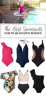 The Best Bathing Suits For A Pear Shaped Body Pear Body Shape Shaping Swimwear Bathing Suits Body Types