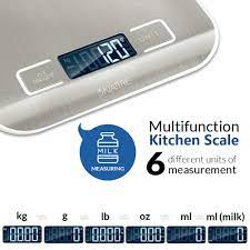 Maybe you would like to learn more about one of these? Amazon Com Kiaitre Digital Food Scale Kitchen Scale With Usb Rechargeable Digital Scale Kitchen With Tare Function Food Scale With 1g 0 04oz Precise Graduation For Cooking And Baking Batteries Include Home Kitchen