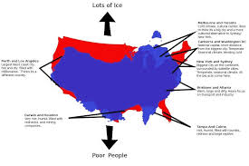 Flip Australia Upside Down And There Are Quite A Lot Of Similarities With The U S Amazing Maps Visit Australia Us Map
