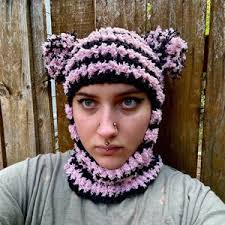 Balaclava Bear Ear Pattern Digital Download Only