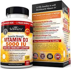 Vitamin d2 and d3 are available in 400, 800, 1000, 2000, 2400, and 5000 international units (iu) tablets and capsules. Amazon Com Vitamin D3 5 000 Iu Dr Approved Vitamin D Supplement For Immune Support Healthy Mood Bone Strength With Olive Oil For Highest Absorption Gluten Free Non Gmo