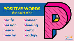 Built by word scramble lovers for word scramble lovers, see how many words you can spell in scramble words, a free online word game. Positive Words That Start With P